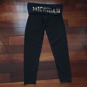 PINK University of Michigan leggings
